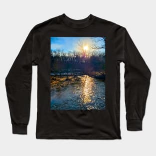 Sunny Day At The River Long Sleeve T-Shirt